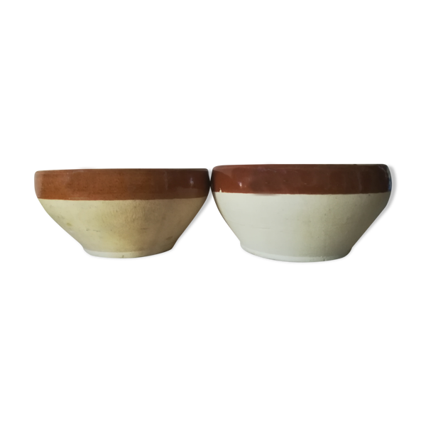 Set de 2 petits saladiers en grès