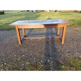 Country farmhouse table in oak