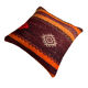 Housse de coussin kilim turc vintage 40 x 40 cm