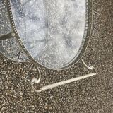 Silver metal dessert