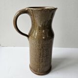 Pichet en céramique grès signé poterie du bois de Laud