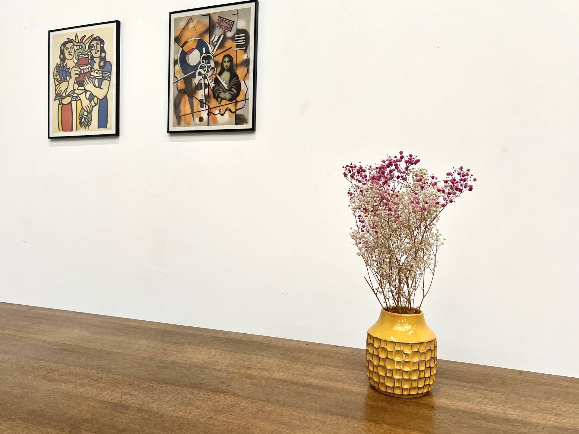 Ceramic vase from Vallauris, 1970s