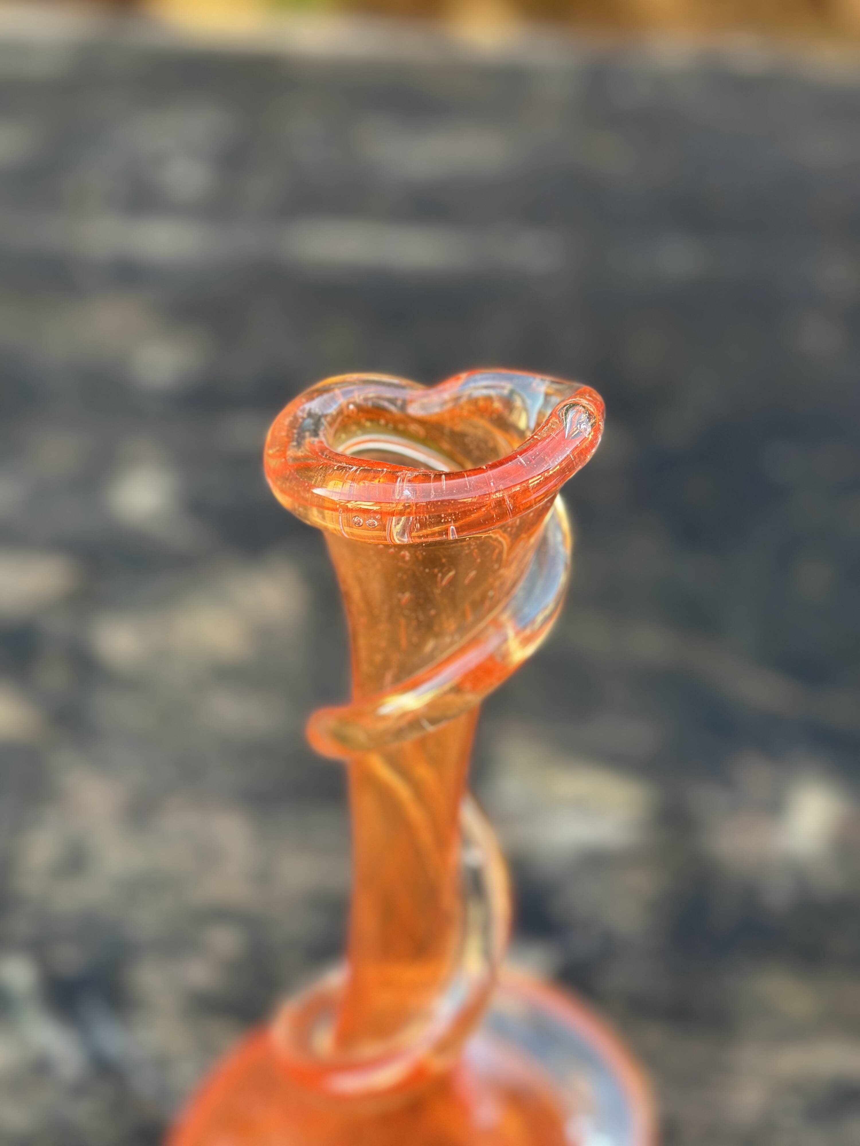 Riom marsh soliflore vase orange