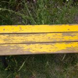 Bench of schoolchildren