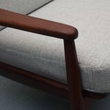 1950s sofa in teak Hartmut Lohmeyer
