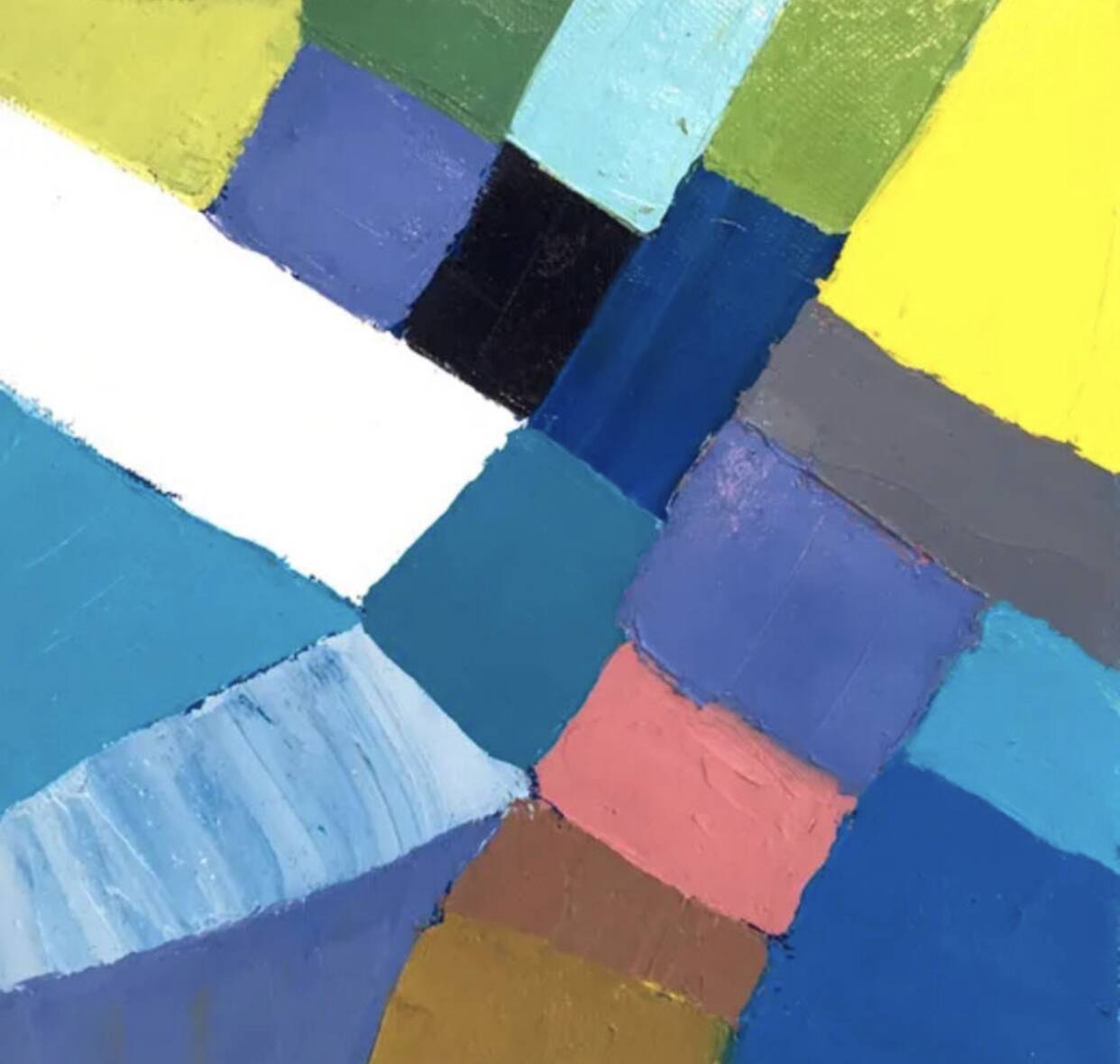 Painting Oil with a knife