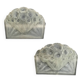 Muller frères pair of art deco wall lights