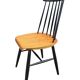 Scandinavian Fanett horseshoe chair with 7 rungs
