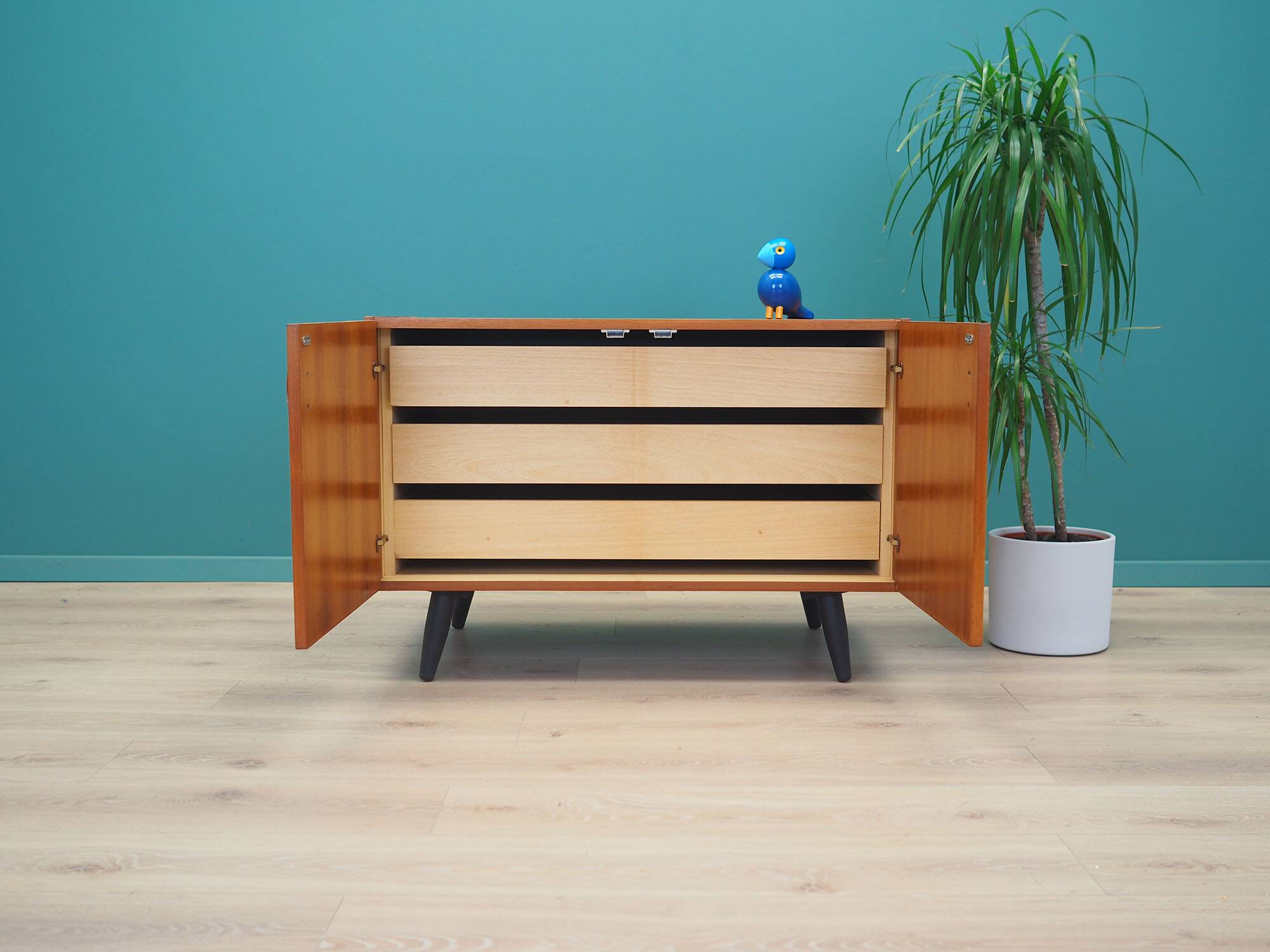 Teak cabinet, Danish design, 1970s, production: Denmark