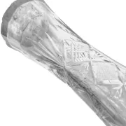 Vase en cristal bdc art déco