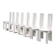 1980s Dining chairs by Pietro Costantini for Ello, Italy