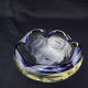 Glass pate trinket bowl