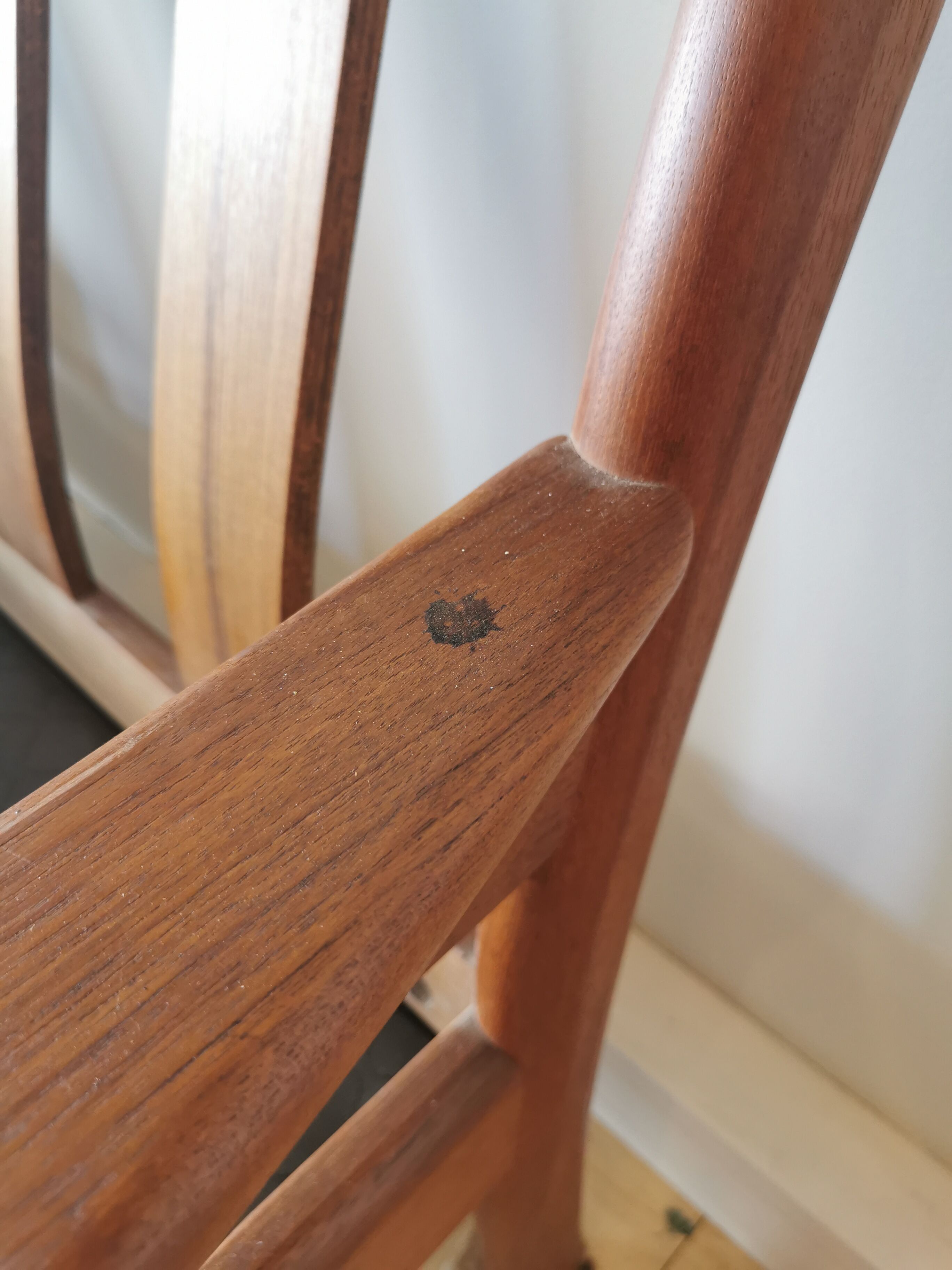 Dyrlund leather sofa from the 60s