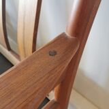 Dyrlund leather sofa from the 60s