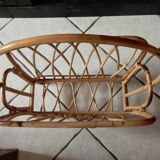 Bamboo magazine rack