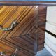 1960s sideboard in mahogany, glass and brass