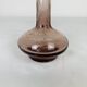 Purple bubble glass soliflore vase, Biot