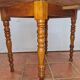 round table 4 feet in cherry wood