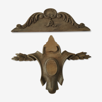 Duo of pediments