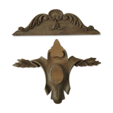 Duo of pediments