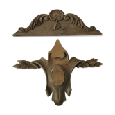 Duo of pediments