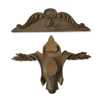 Duo of pediments
