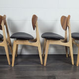 Set of 4 G Plan Butterfly Chairs, 1950s