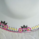6 hollow plates Faience Orchie Moulin des loups
