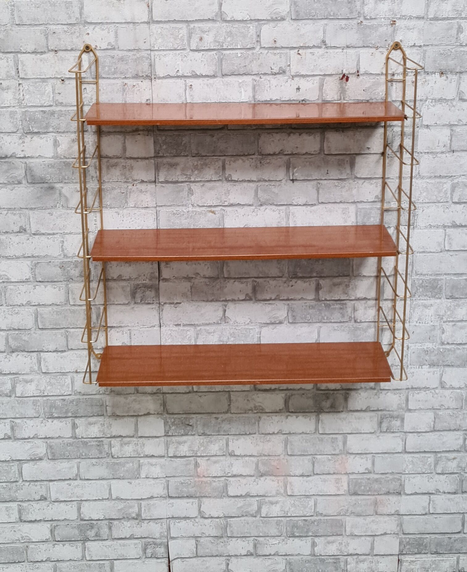 Vintage steel shelf 1960