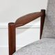 Pair of vintage Scandinavian teak armchairs from the 1960s