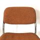 Pair of vintage Eurosit chairs, chrome and tweed, 1970s