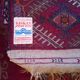 Handmade Turkmen Bukhara rug 180x112cm