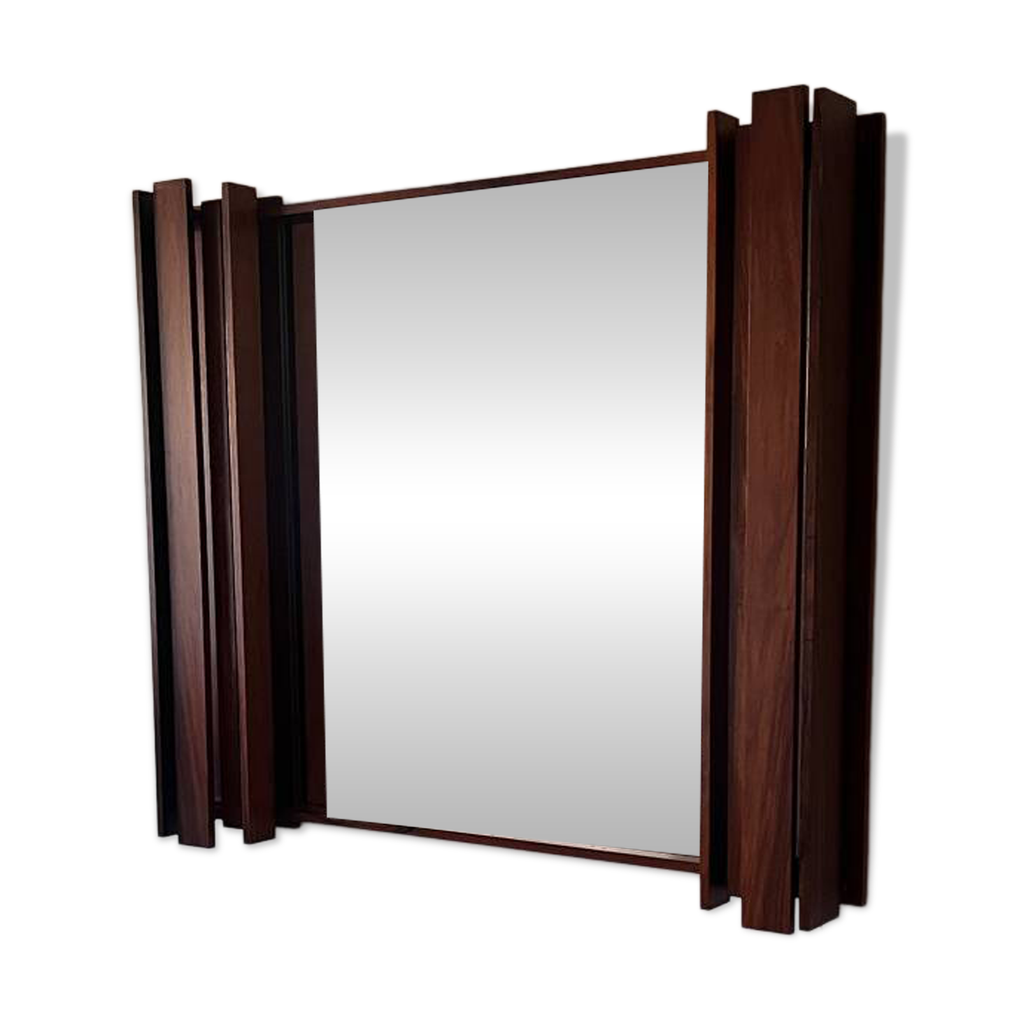 1970s Mirror with Cabinet, Norway
