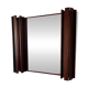 Miroir des années 1970 avec armoire, Norvège