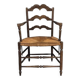 Straw armchair