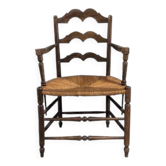 Fauteuil paillé