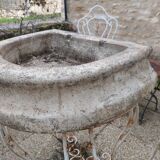 Reconstituted stone sink from the early 20th century.