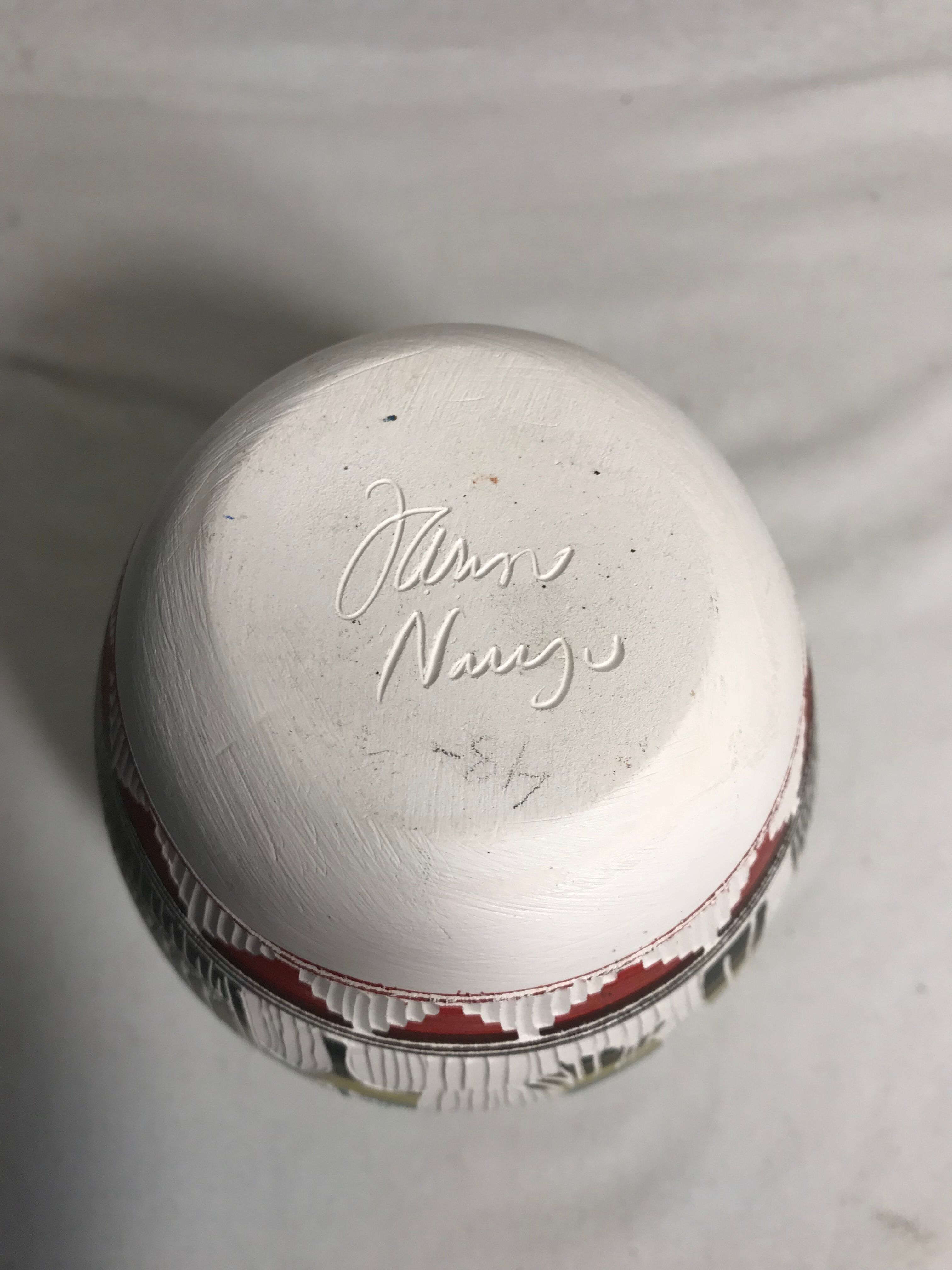 Old glazed ceramic vase