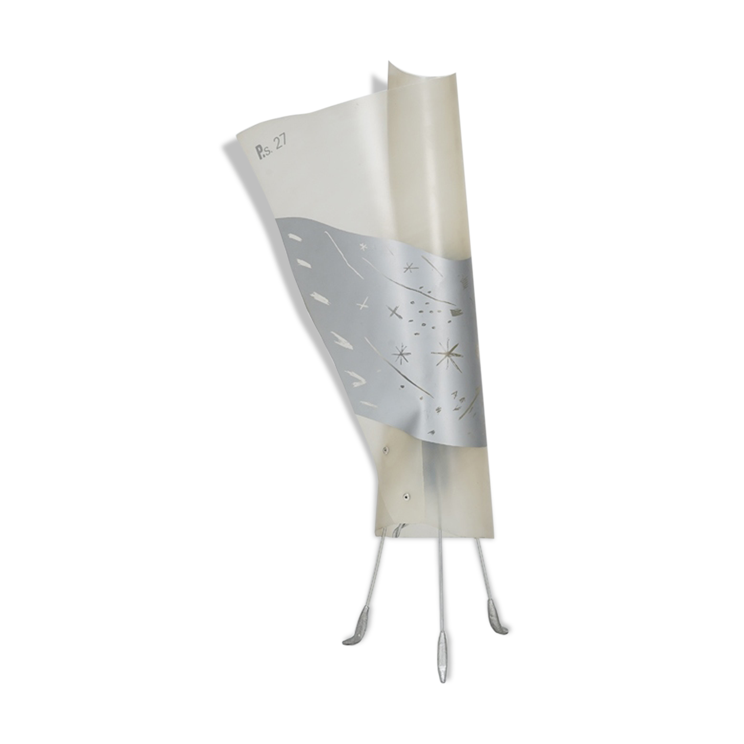 Postmodern TRIPOD LAMP PS 27 circa 1980