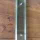 Lot de 5 plaques de propeté en verre biseauté GM