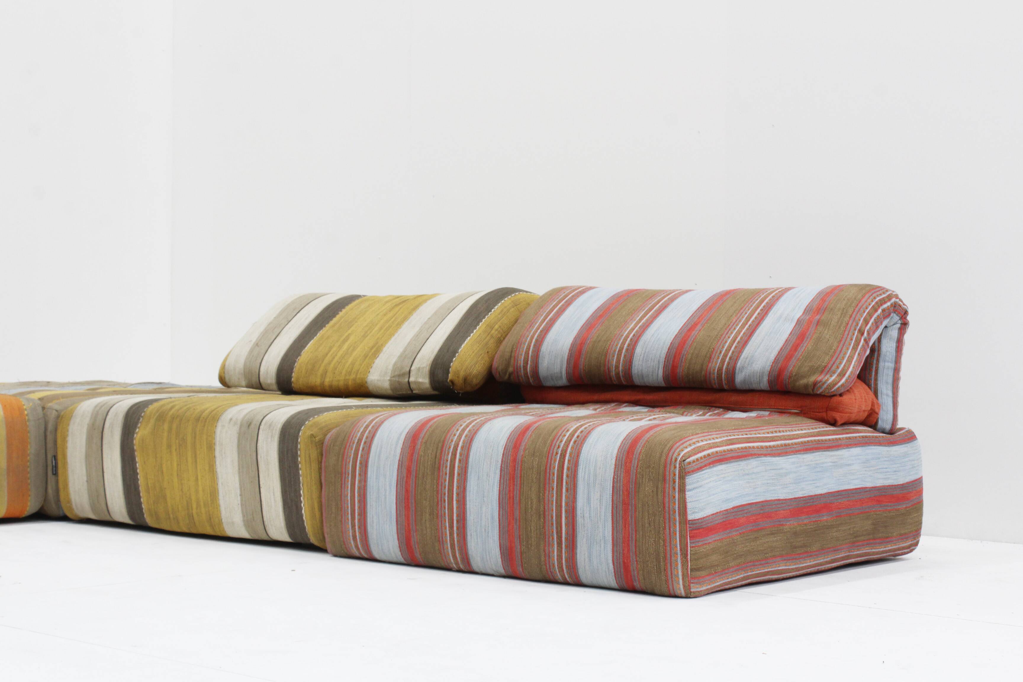 Roche Bobois Voyage Immobile modular lounge sofa set of 5
