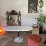 Table basse pied tulipe Gautier vintage