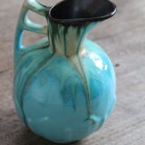 Flamed earthenware pitcher