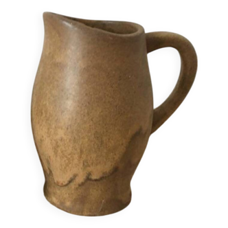 Small stoneware pitcher