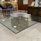 Large Coffee Table - Glass 120 x 120 - Designer