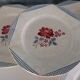 Lot de 6 assiettes plates Digoin Sarreguemines