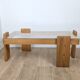 Table basse en pin massif