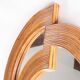 Large rattan mirror