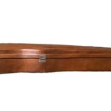 Old violin case with accessories