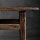 Wabi sabi farmhouse worktable, France, 19th century